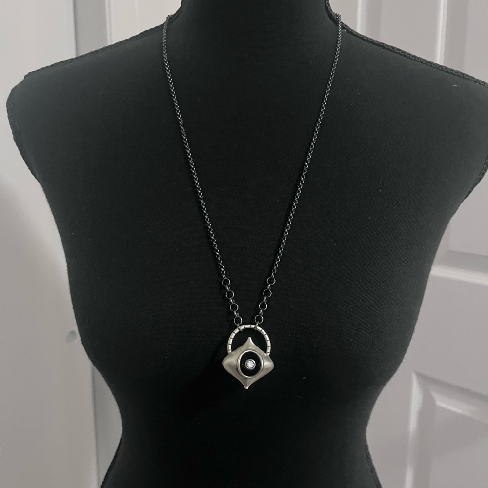 Silver Orbit Necklace